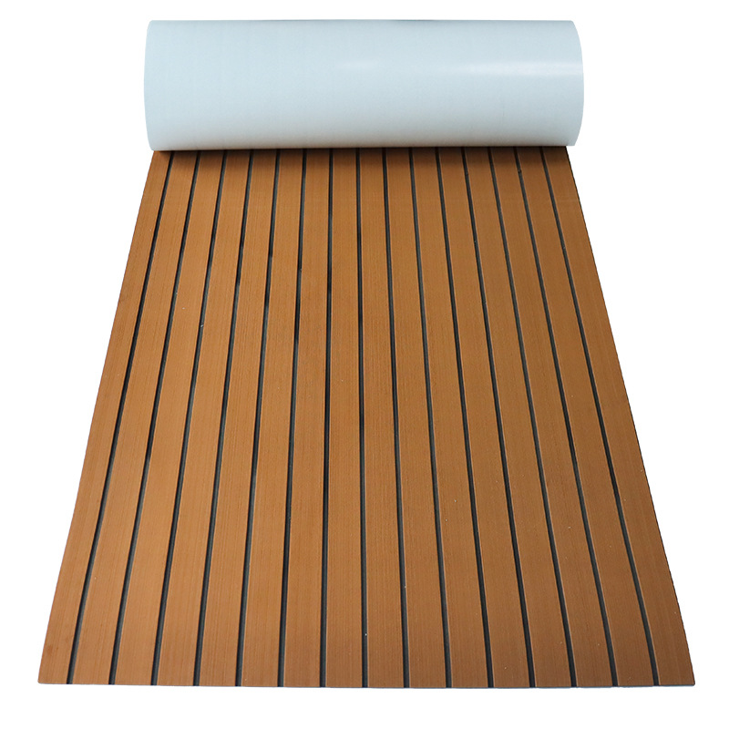 Tappetino antiscivolo in EVA resistente allo yacht in teak